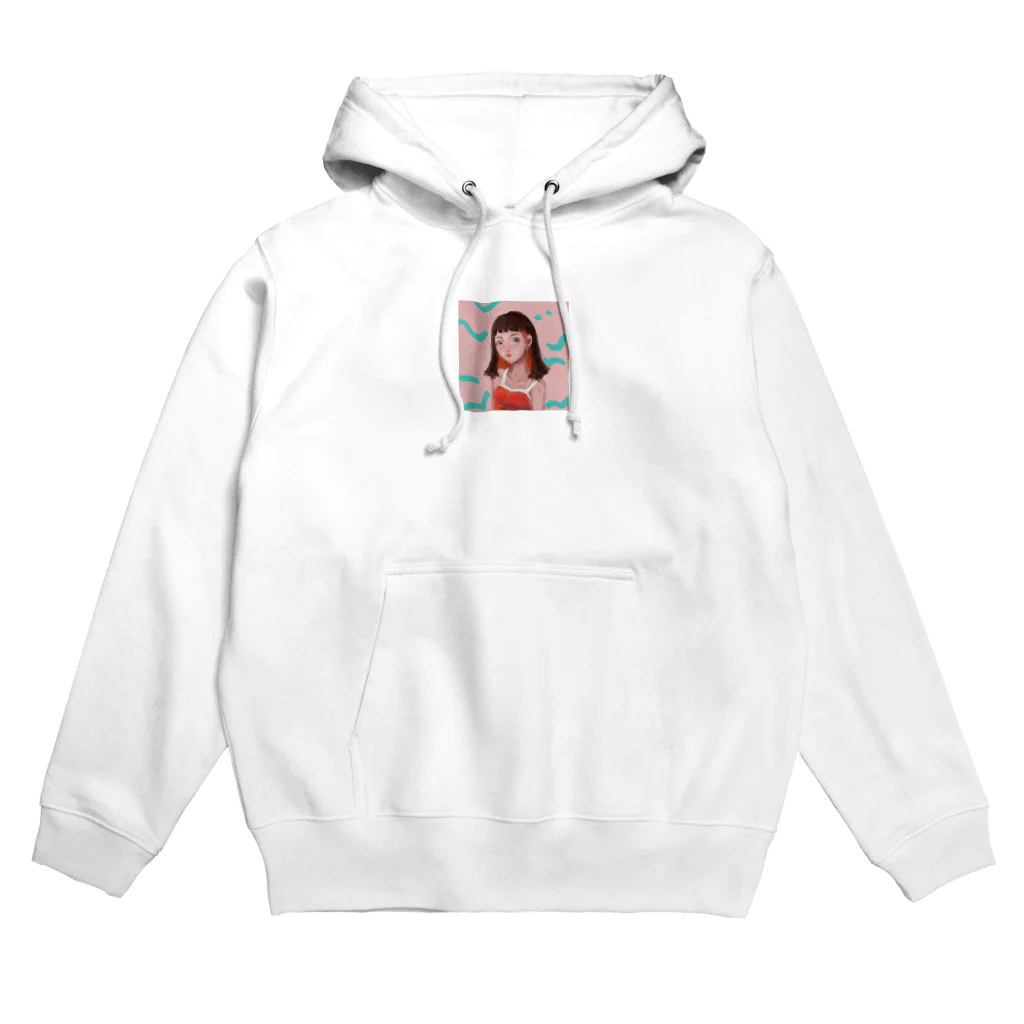 OKMYのサマーガール Hoodie