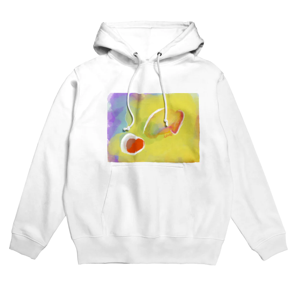 St.SKのLove fruits Clear Hoodie