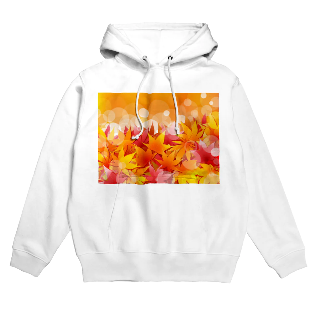 わたのはらのもみじ踏み分け Hoodie