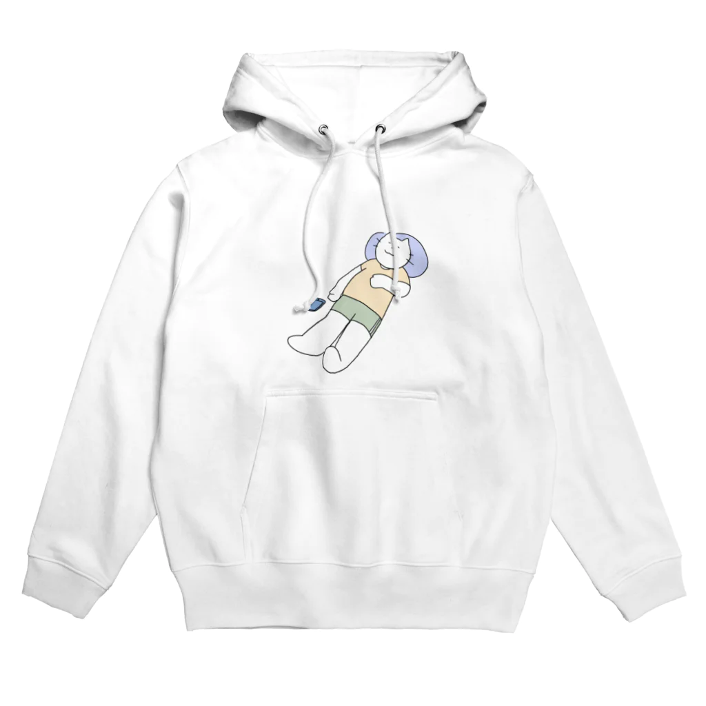 ageimoworksのねてるねこ Hoodie