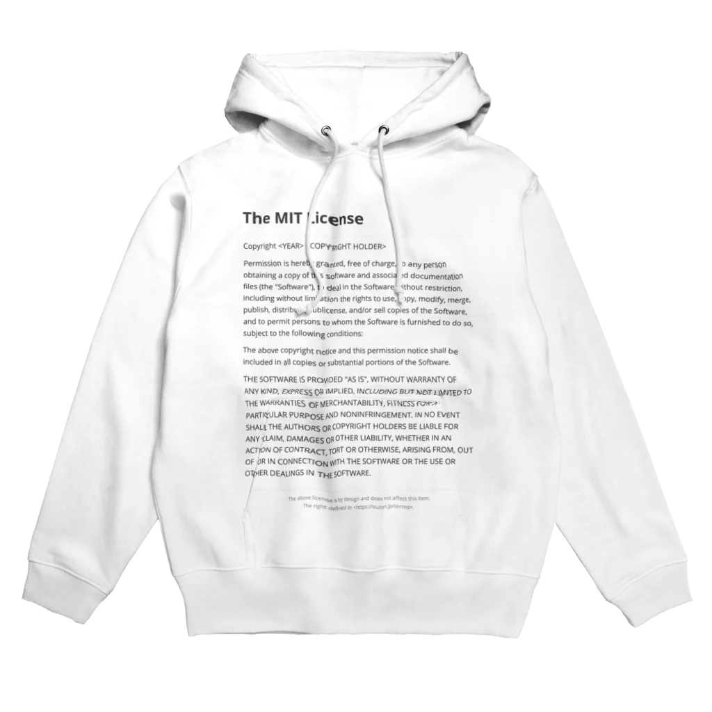 mizdraのThe MIT License Hoodie