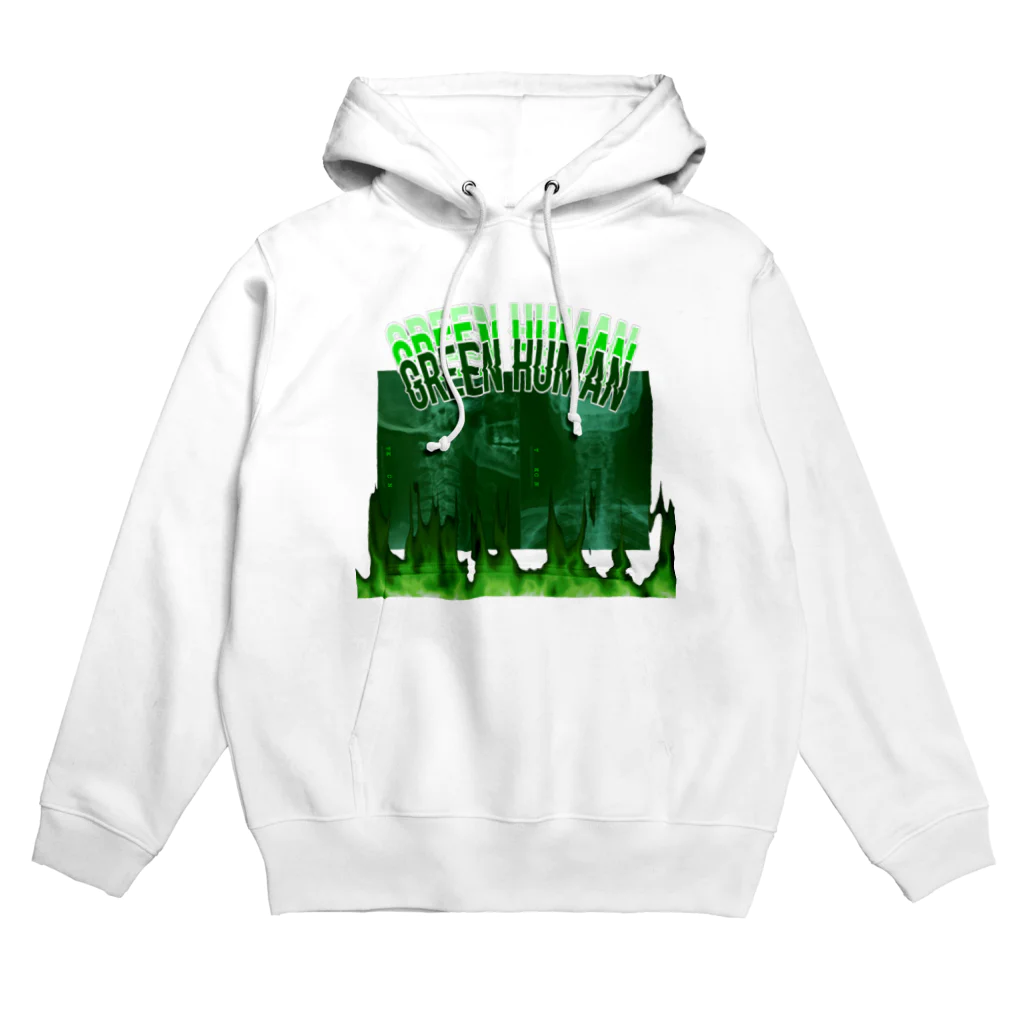 TKCNのGREEN HUMAN Hoodie