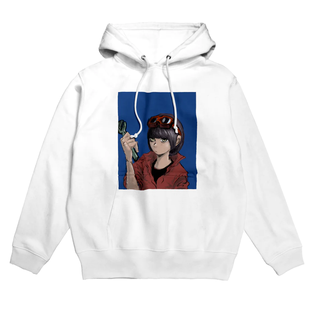 クワガタのエンジニア Hoodie