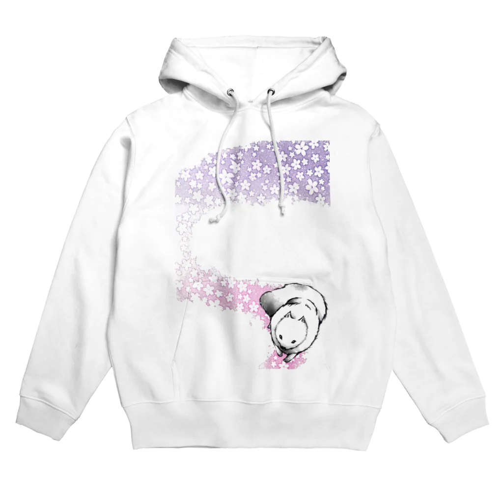 ngw0303の桜川の君 Hoodie