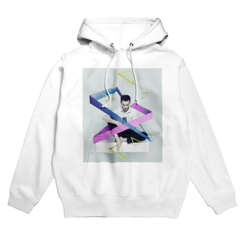 しろくま なだれちゃんのtriangle,,,? Hoodie