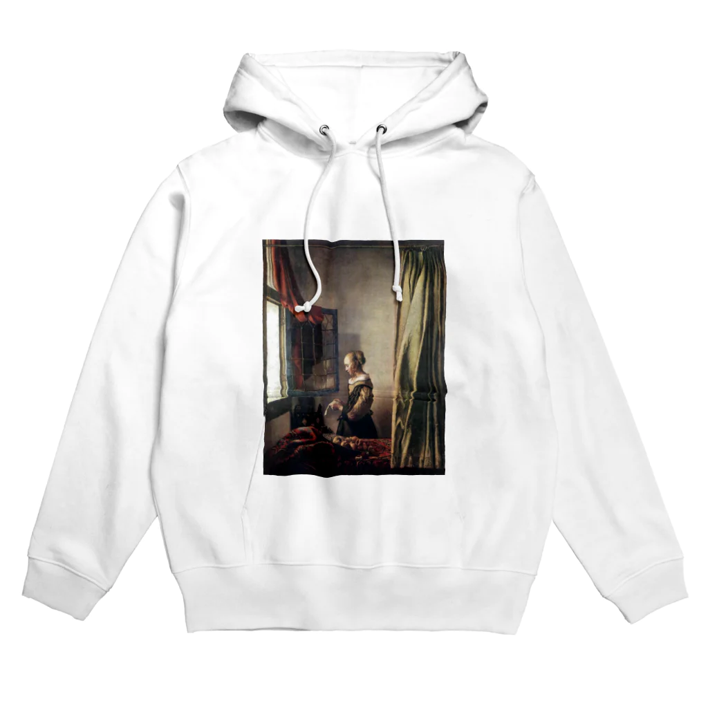 Art Baseの窓辺で手紙を読む女 / フェルメール (Girl Reading a Letter by an Open Window - 1659) Hoodie