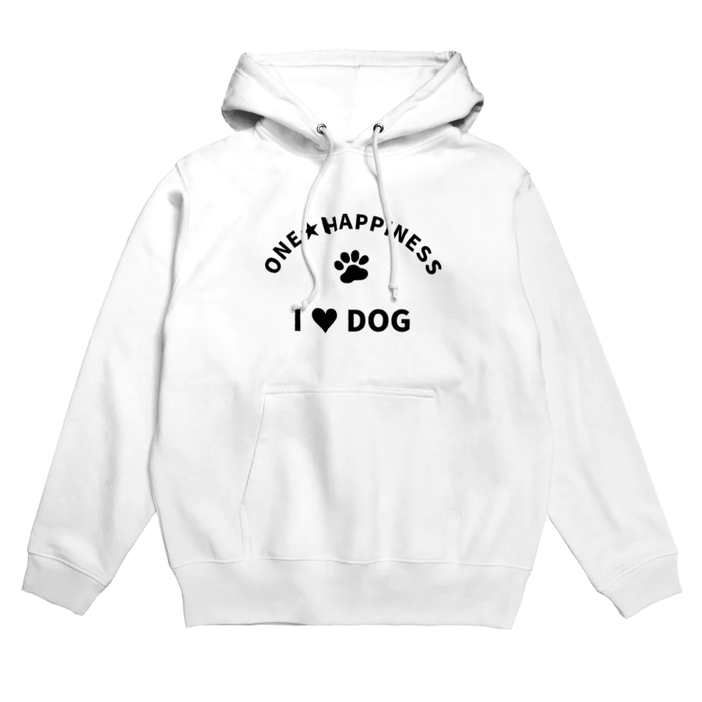 onehappinessのI LOVE DOG　ONEHAPPINESS パーカー