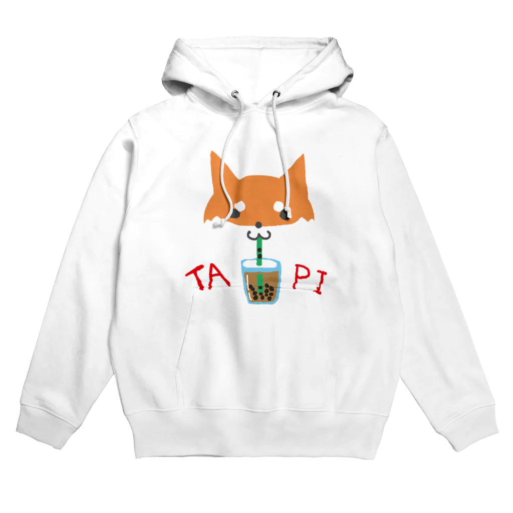 あずき母のタピ柴さん（赤柴） Hoodie