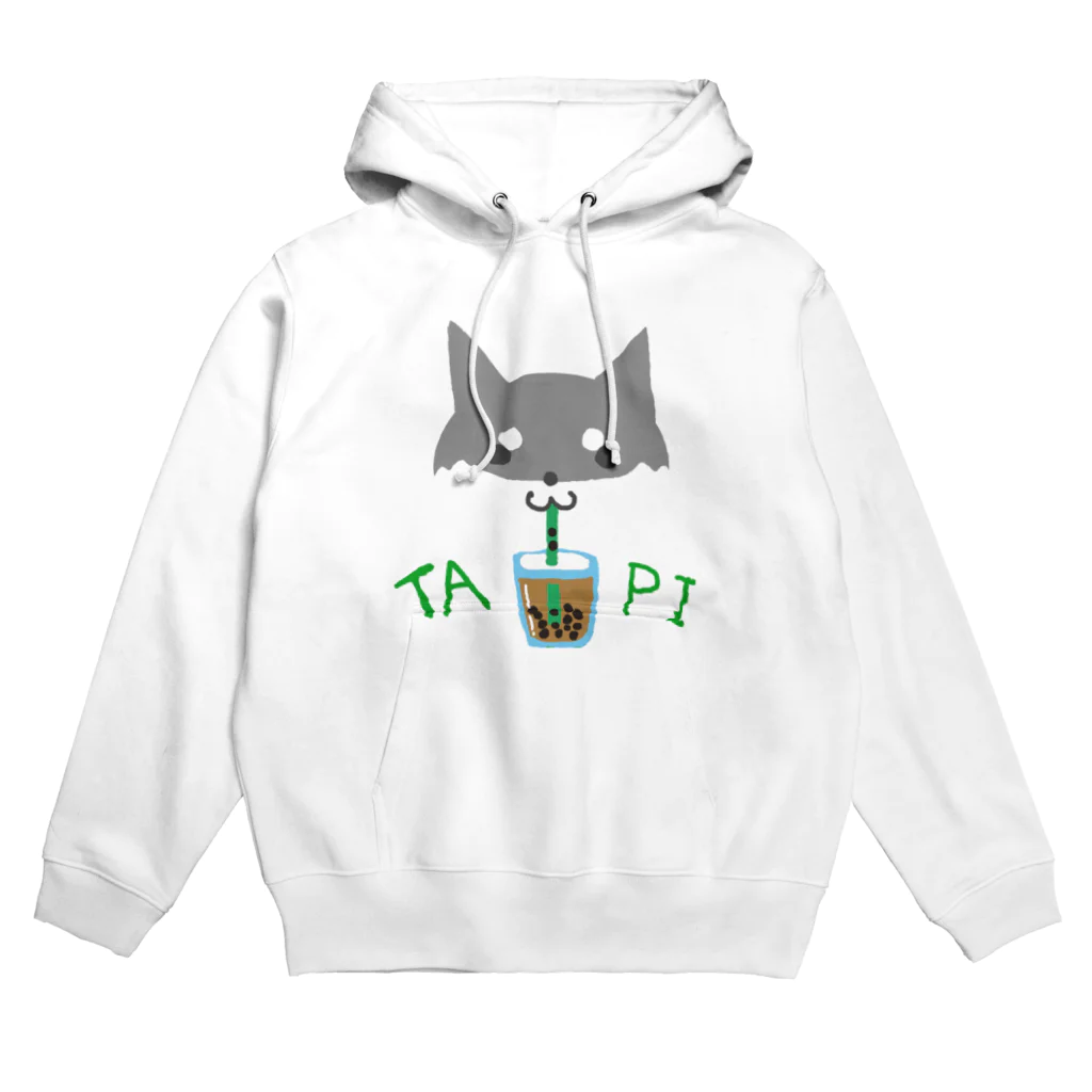 あずき母のタピ柴さん（黒柴） Hoodie