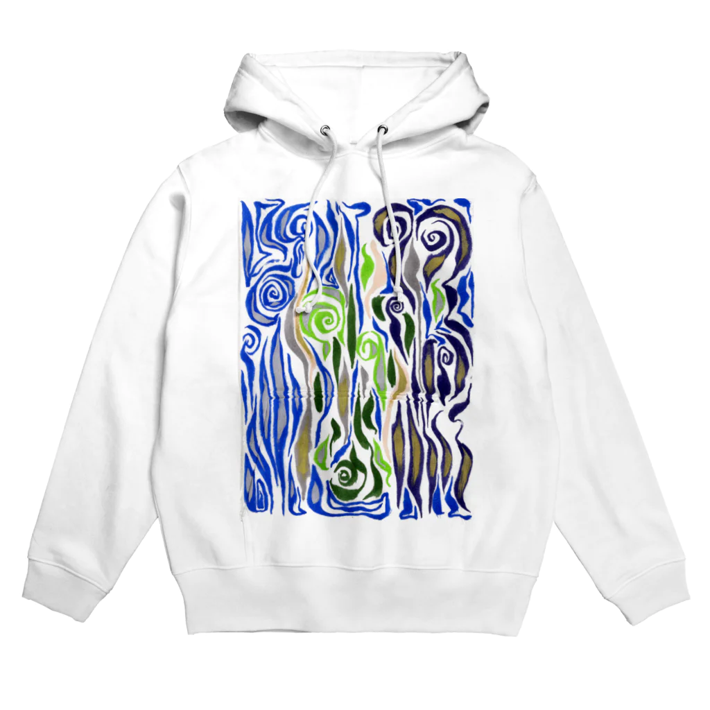 Yo+Ichiro.Universe.ArtのCommunication NetWorker Hoodie