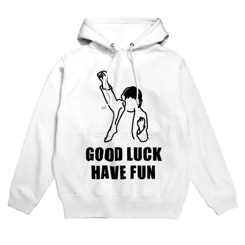 シンイチロォのおみせのGood Luck Have Fun(イラスト) Hoodie