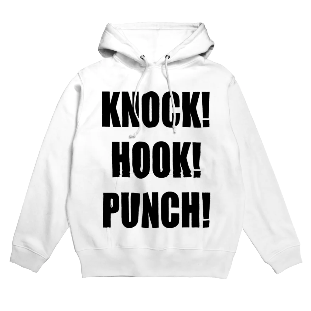 TシャツレボリューションのKNOCK! HOOK! PUNCH! パーカー