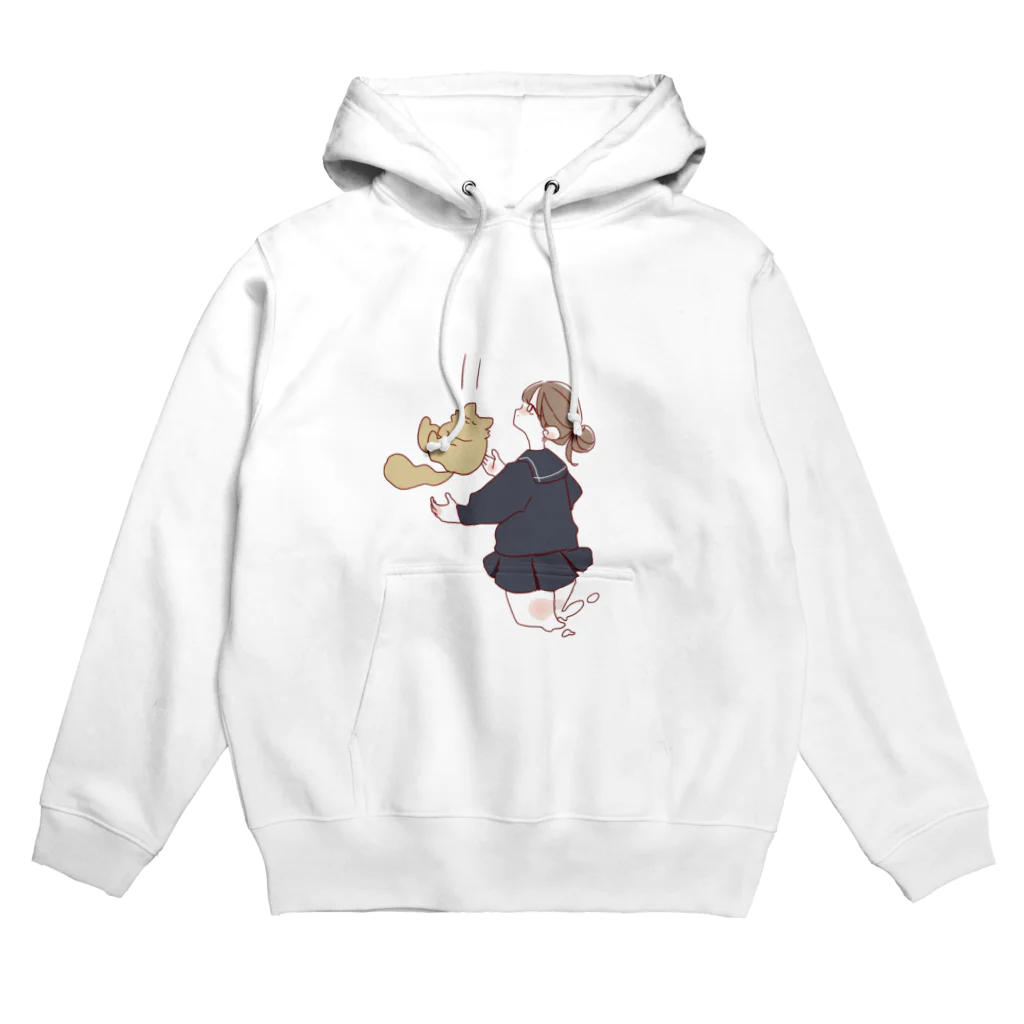 warawarararaのおちてるねこ Hoodie