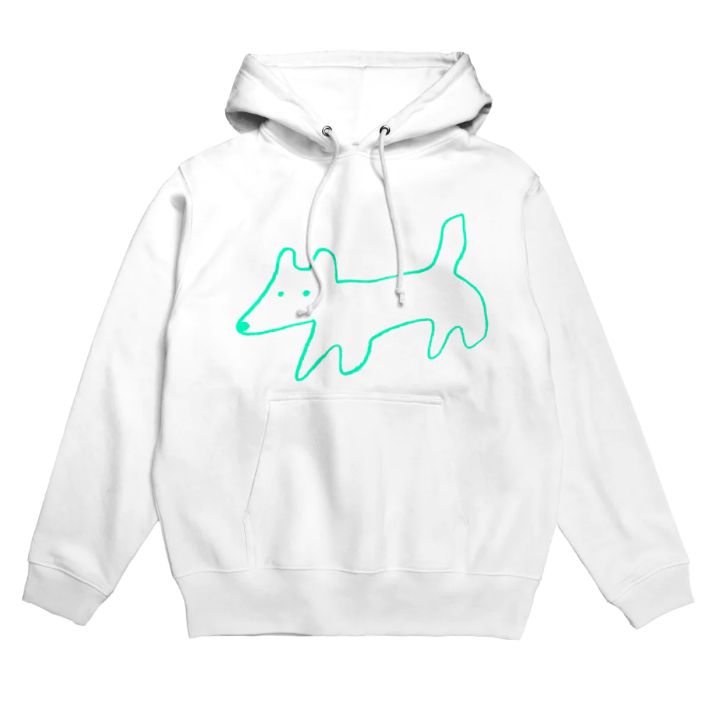 STORE（ストア）のinu-kitsune green Hoodie