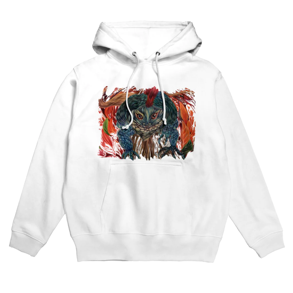 Life Timeのヘルリザード Hoodie