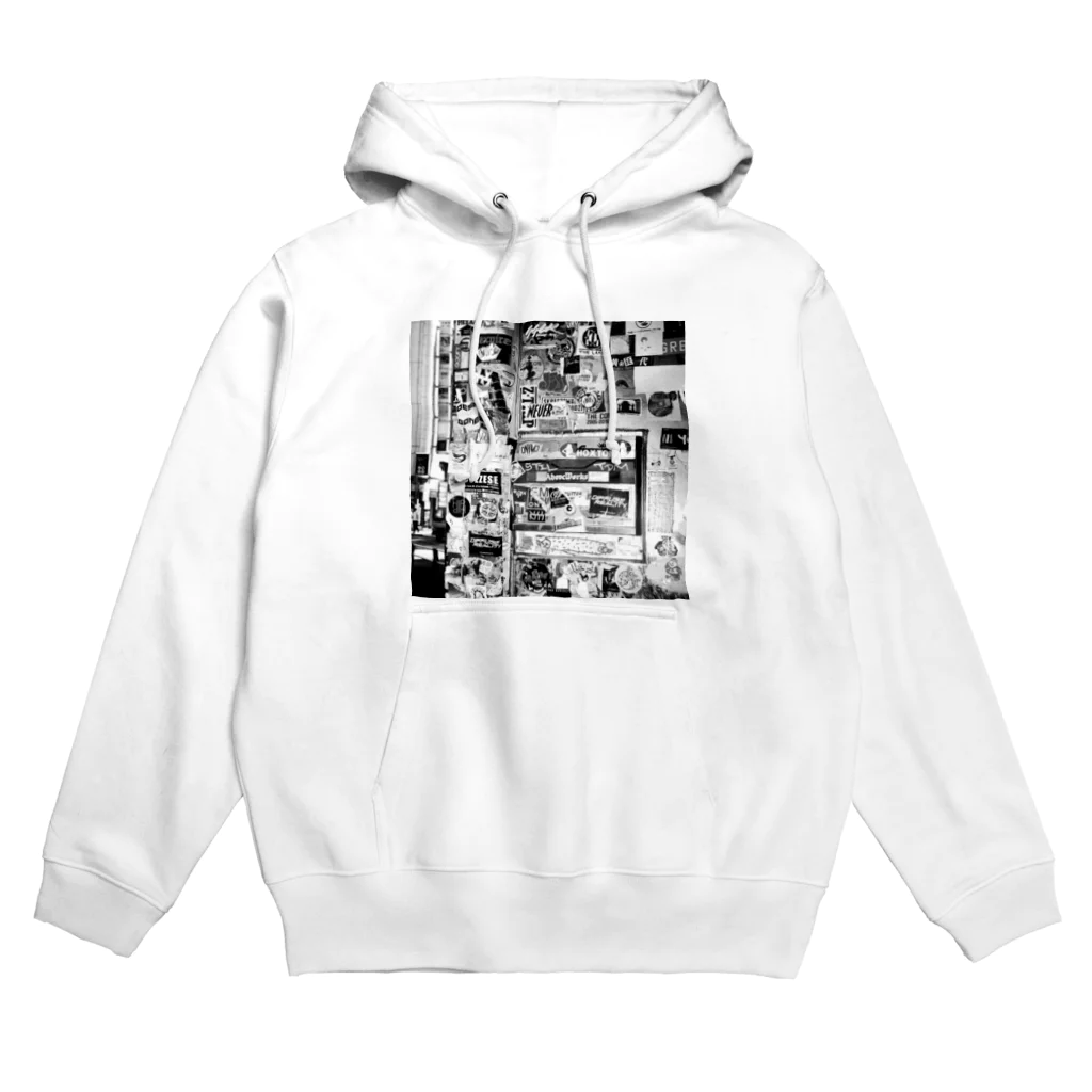 kio photo worksのShibuya wall photo Hoodie