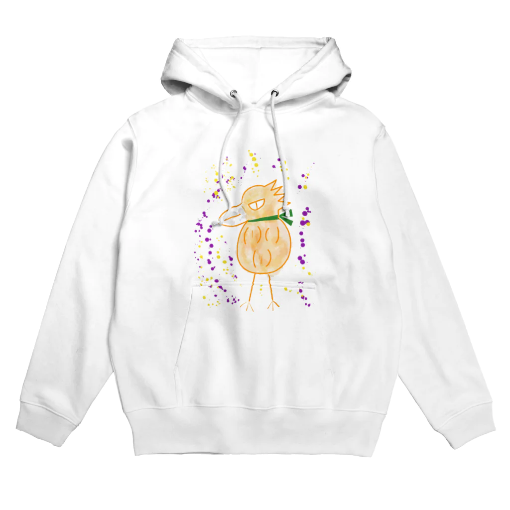 manamanawaruのオレンジワルビロ Hoodie