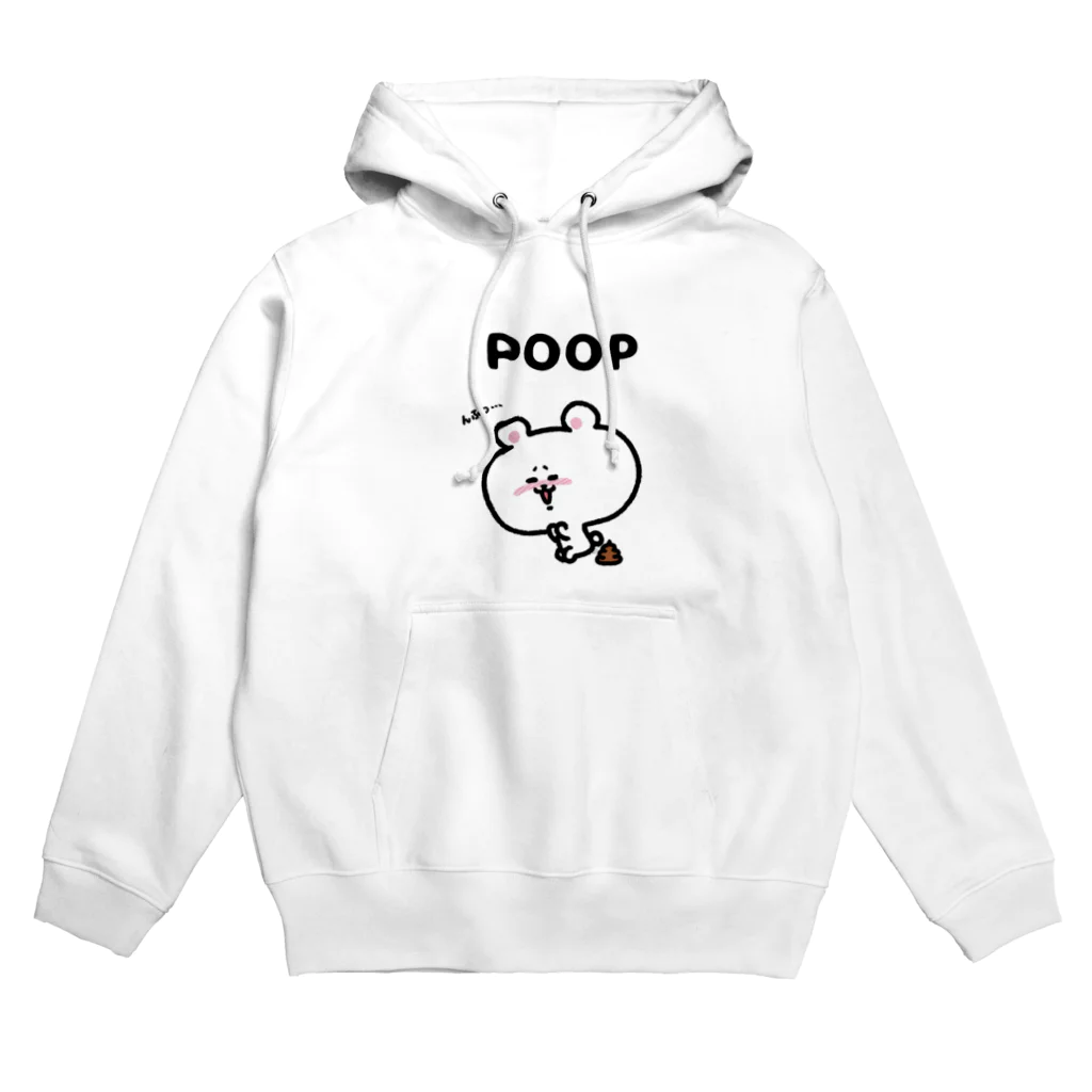 うさぎまるえkawaiishop のくまコロりん『ぷりっ』 Hoodie