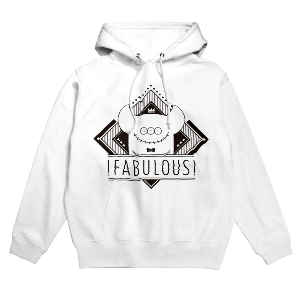 masilloの!FABULOUS! b!ack Hoodie