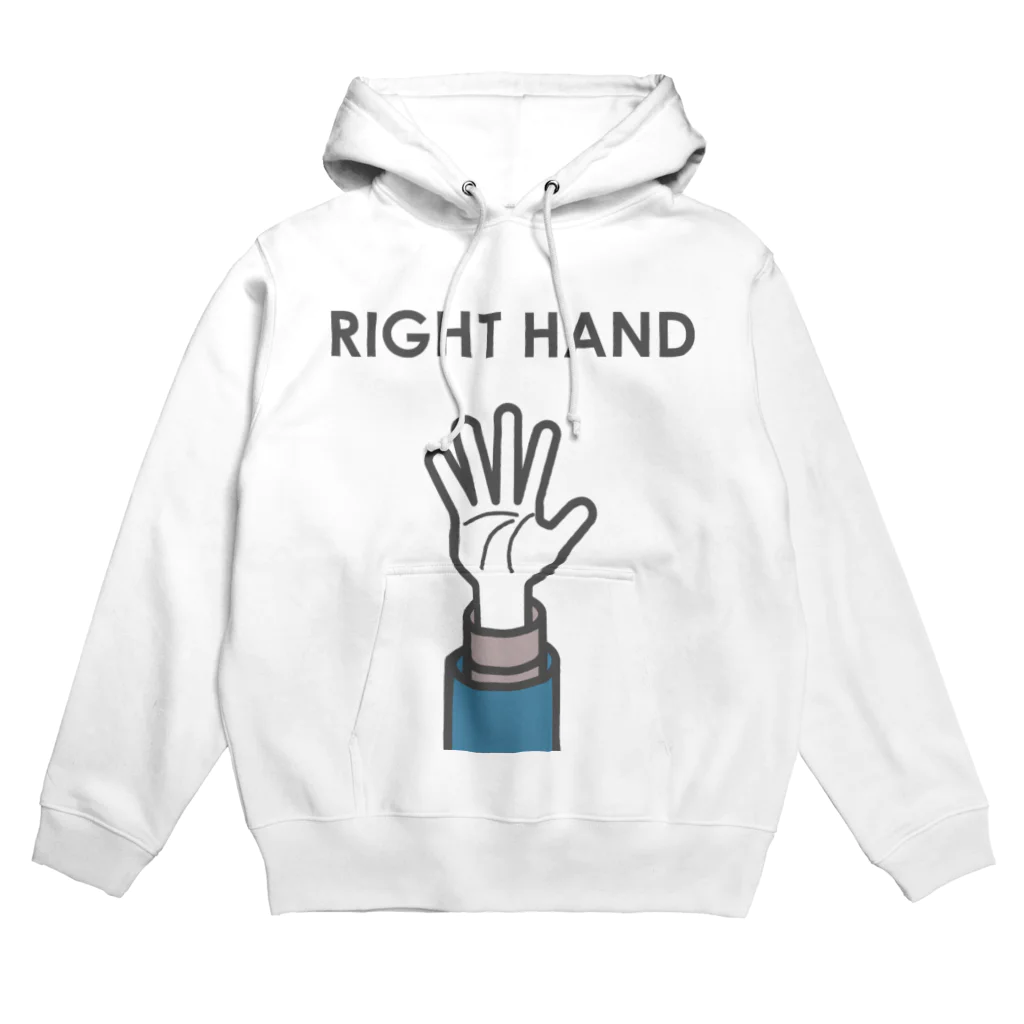 Satoshi_k28_2のRIGHT HAND Hoodie