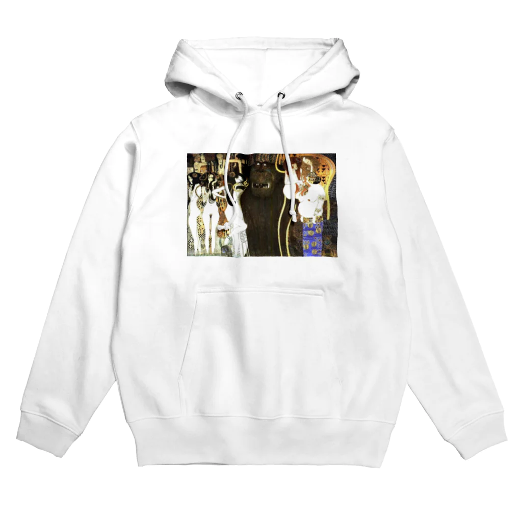 Art Baseのグスタフ・クリムト / 1902 /The Beethoven Frieze: The Hostile Powers. Left part, detail / Gustav Klimt Hoodie