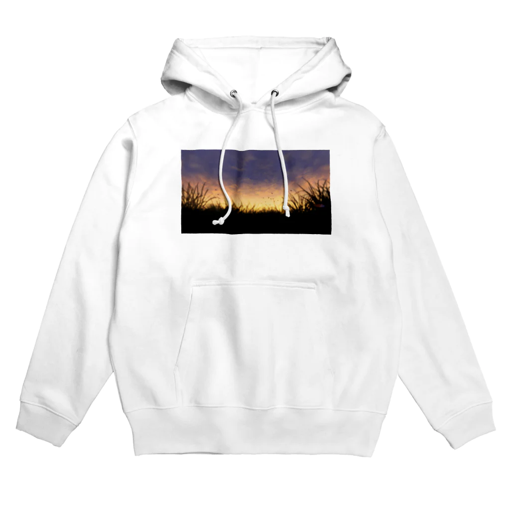 nogidoki_の夕暮れの空 Hoodie