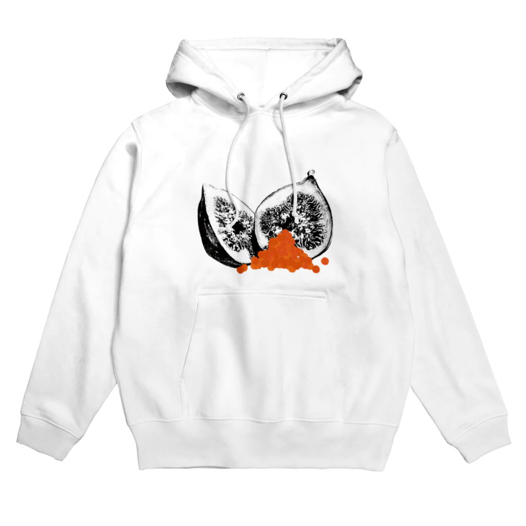 UNKNOWTWINTWINのunknowntwintwin / 無花果とイクラ Hoodie