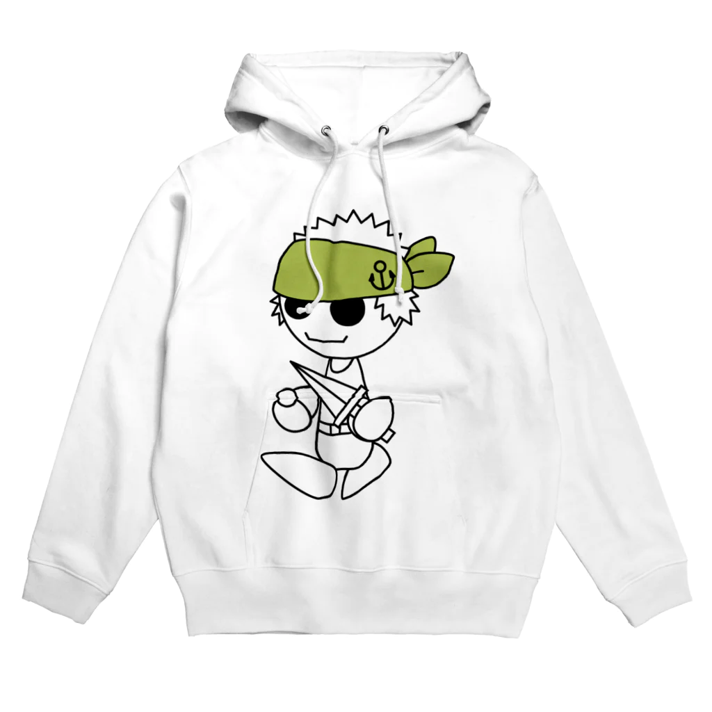 ウサネコのナイツ・ナイフ Hoodie