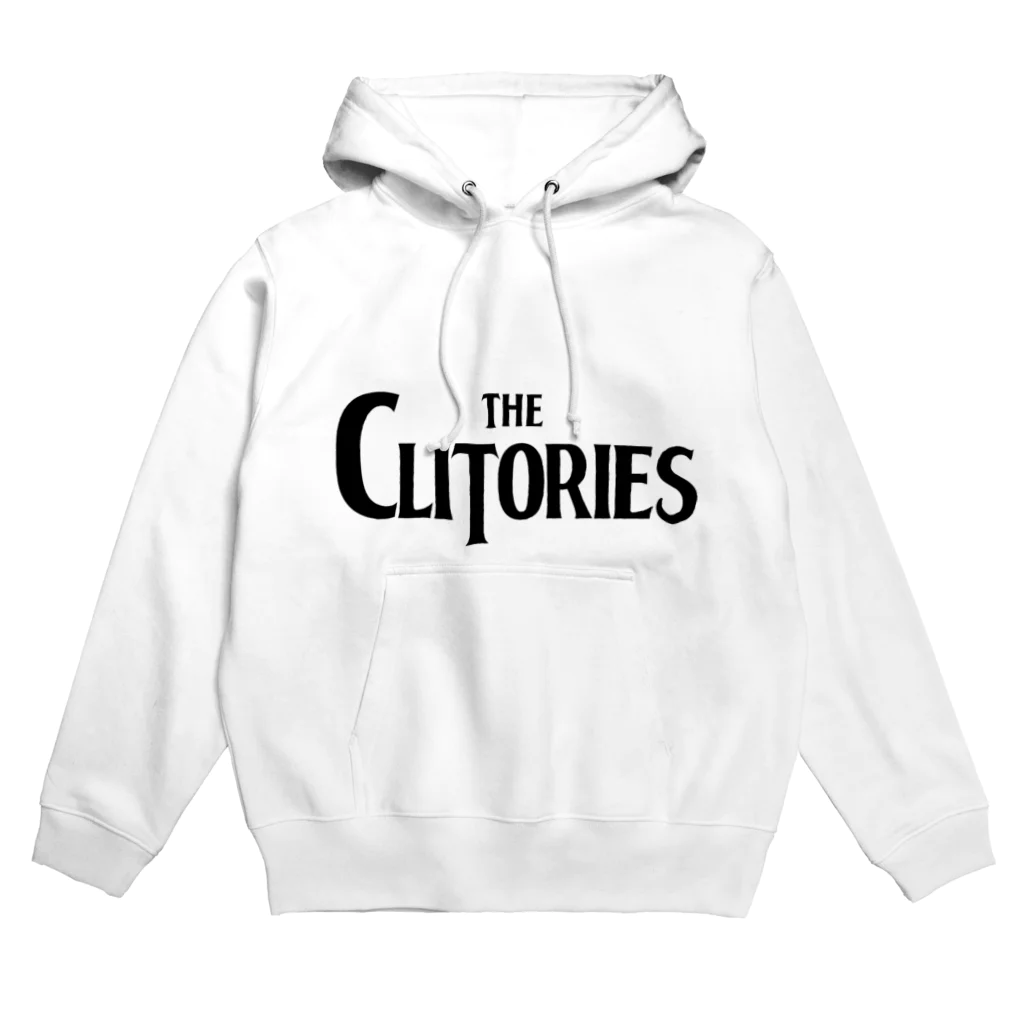 THE CLITORIES ロゴ（黒文字ver.） Hoodie