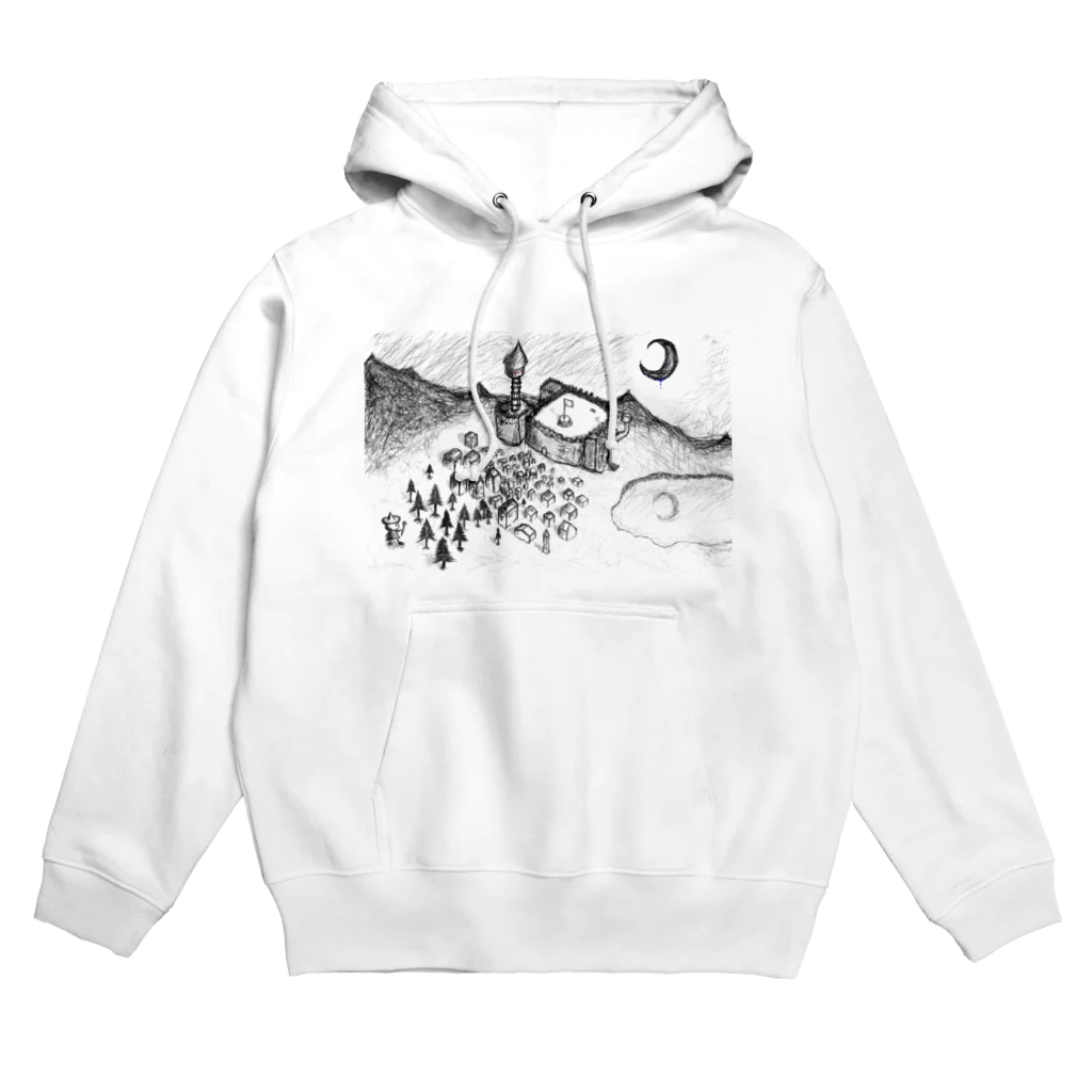 kysaeedの魔法使いKと城 Hoodie