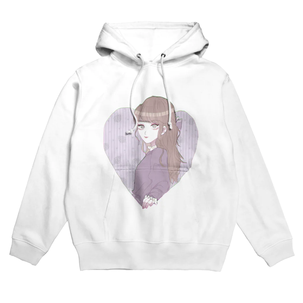 ma10ri29のかわいい女の子 Hoodie