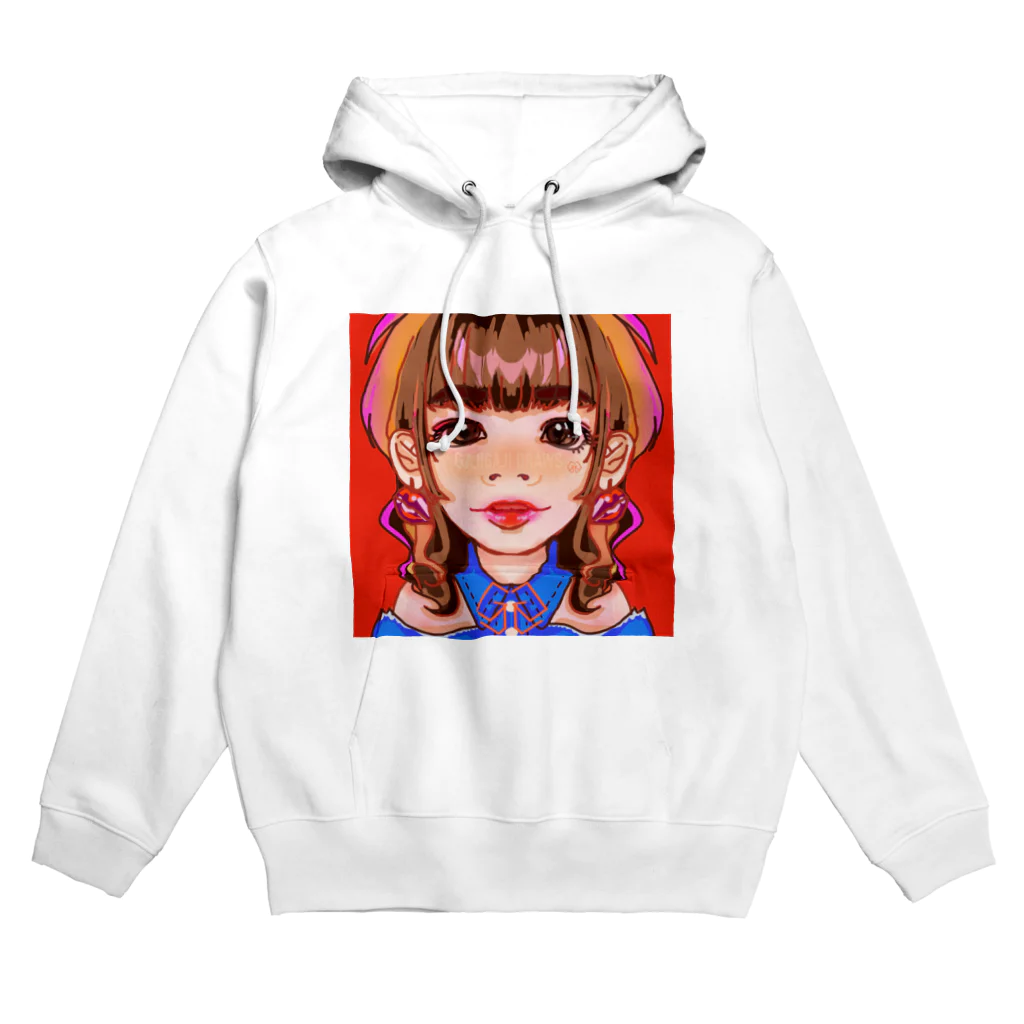 gajigajilandのlun lun Girl  Hoodie