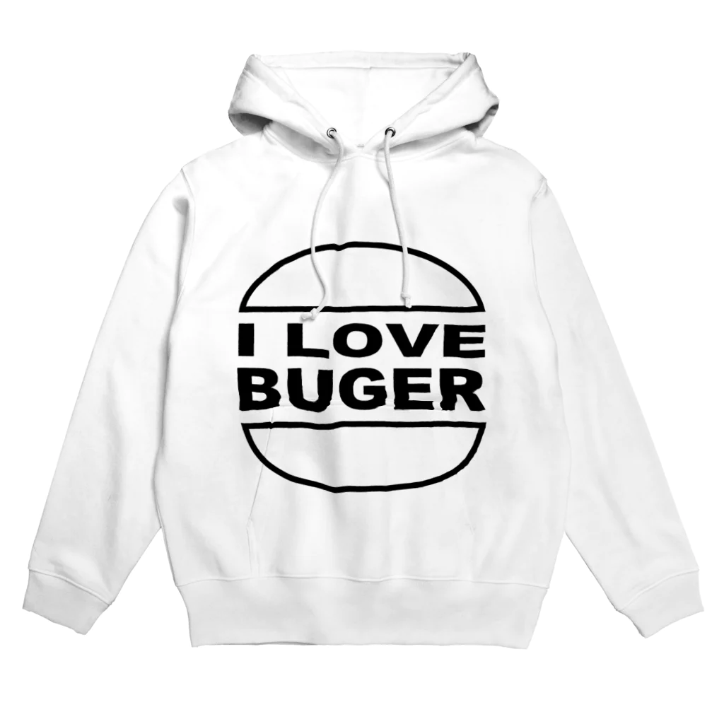 T.SugawaraのI LOVE BUGER Hoodie