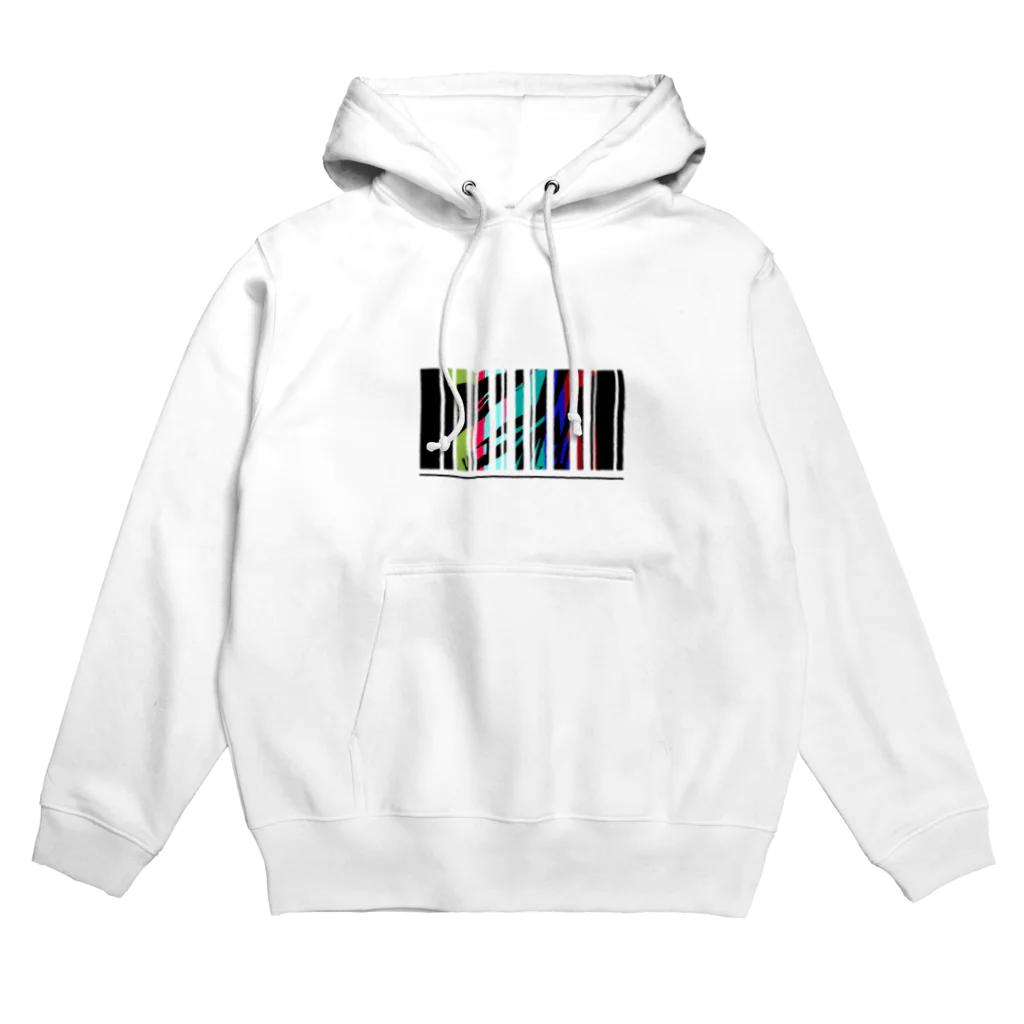 りお🍵のカラーバーコード Hoodie