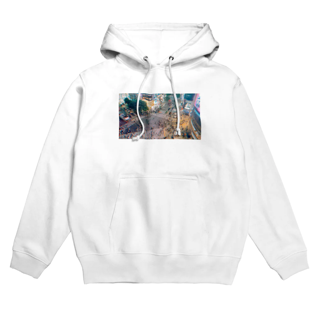 cameliaのスクランブル交差点 Hoodie