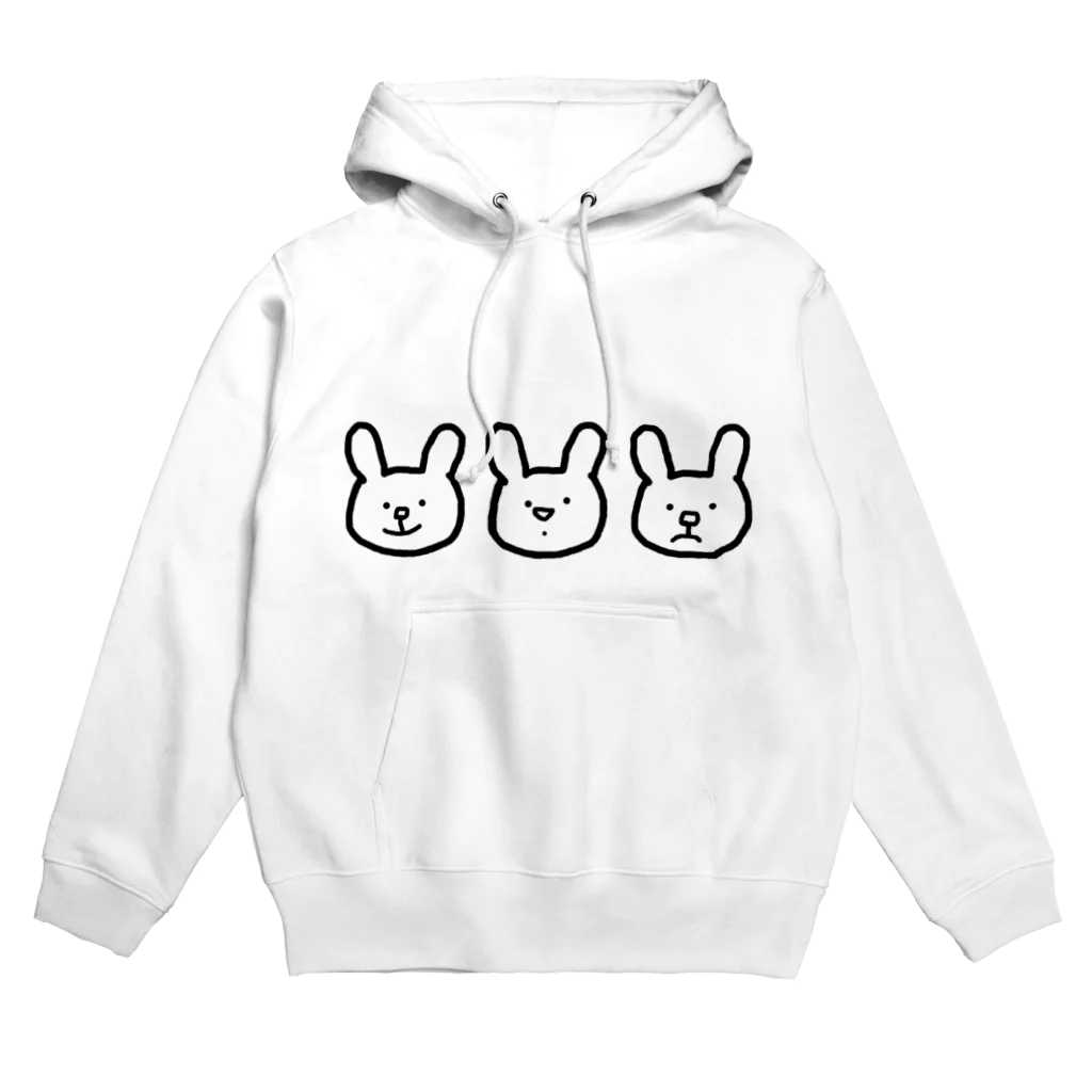 chihomilinのこうさぎちゃん Hoodie