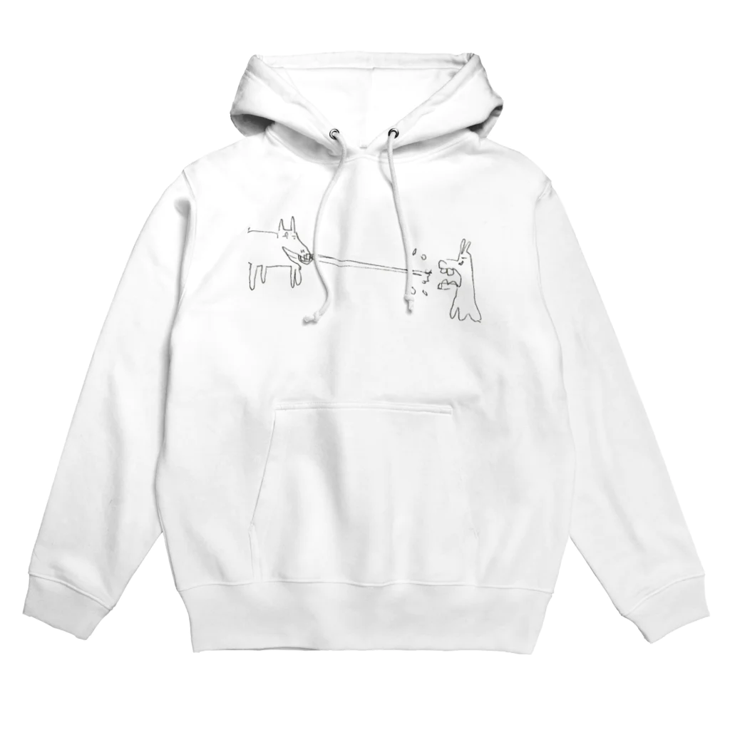 ふとん子のお店のロバの挨拶 Hoodie