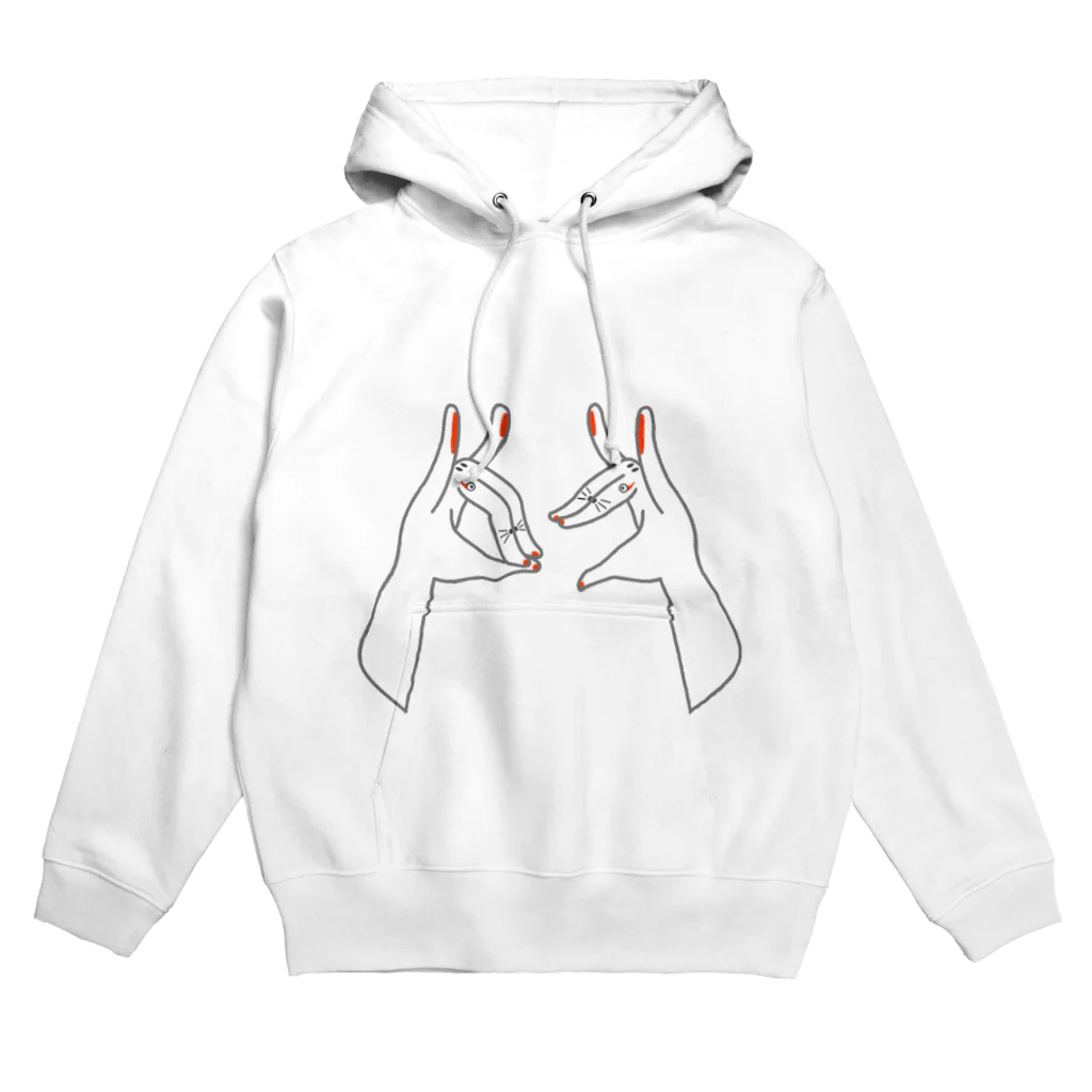 蛇口〆太のお店の白手狐 Hoodie