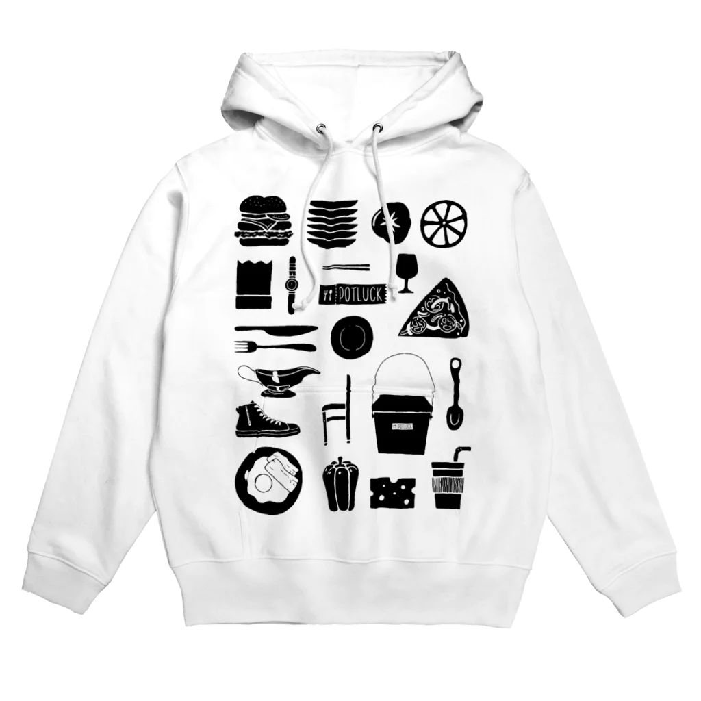 POTLUCK（ポットラック）のPOTLUCK Graffiti Hoodie