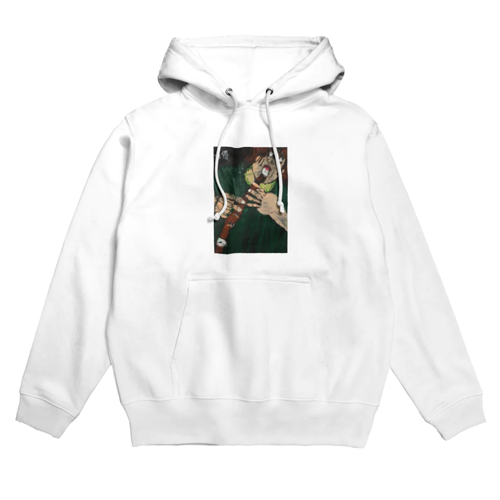 shibatayuuの自画像 Hoodie