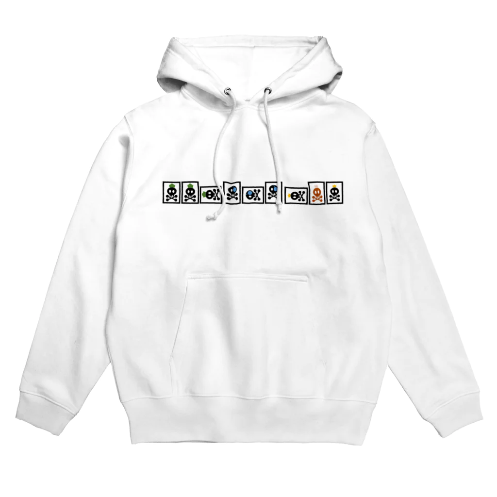 へらやのへらドクロ３副露 Hoodie