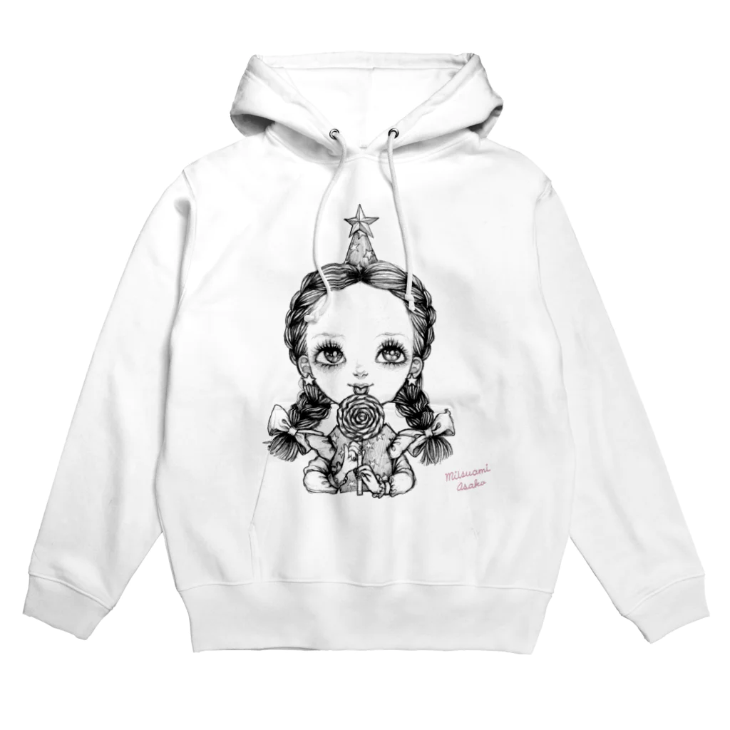 みつあみあさこのplait maiden Hoodie