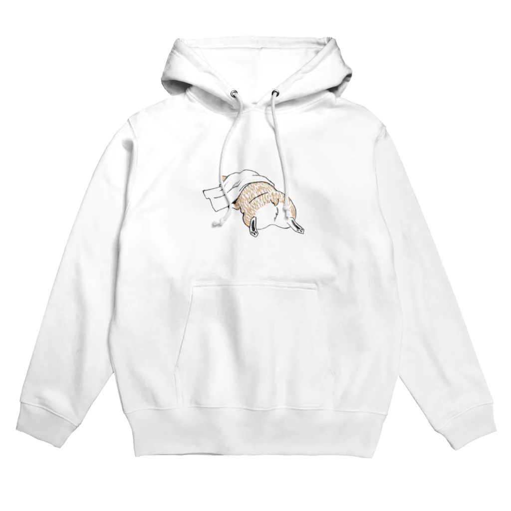 pupuku(ぷぷく)のコーギーのおしり Hoodie