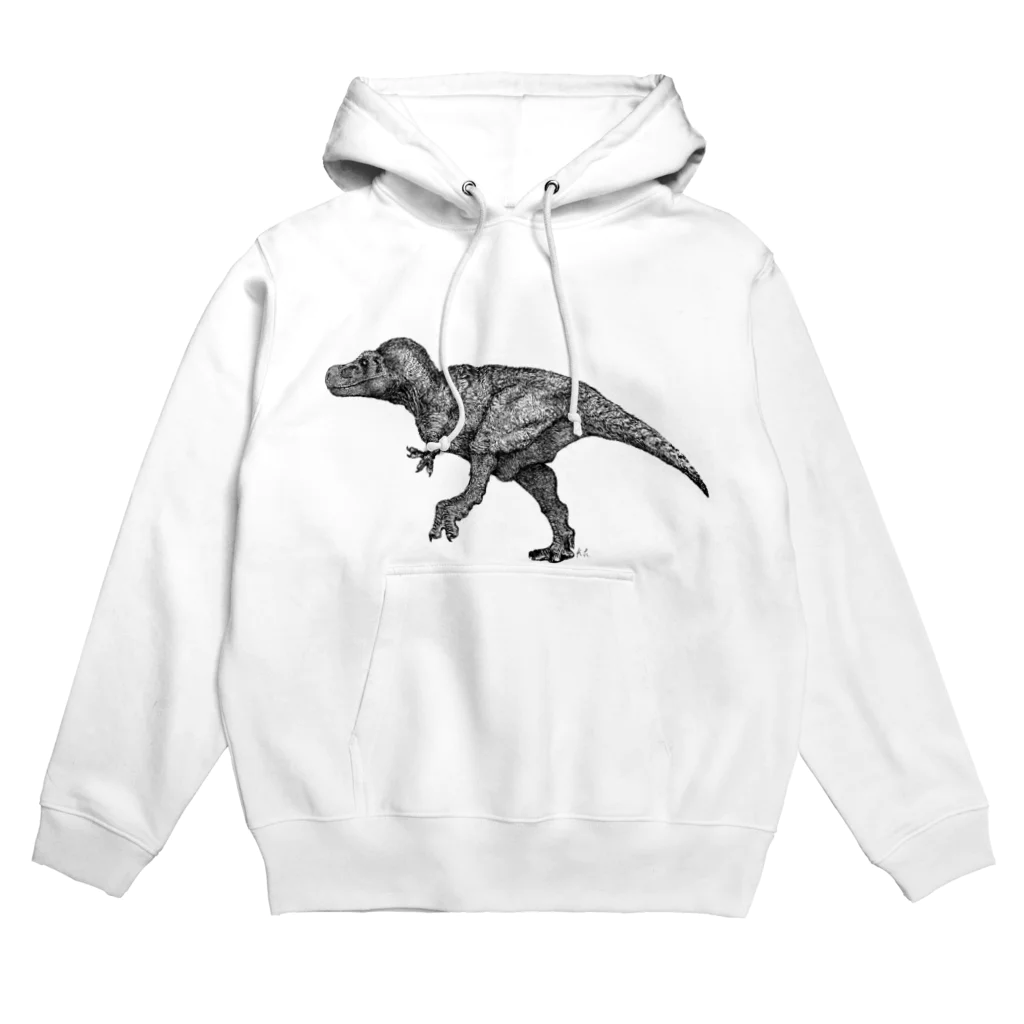 animaniumのティラノサウルス(モノクロver.) Hoodie