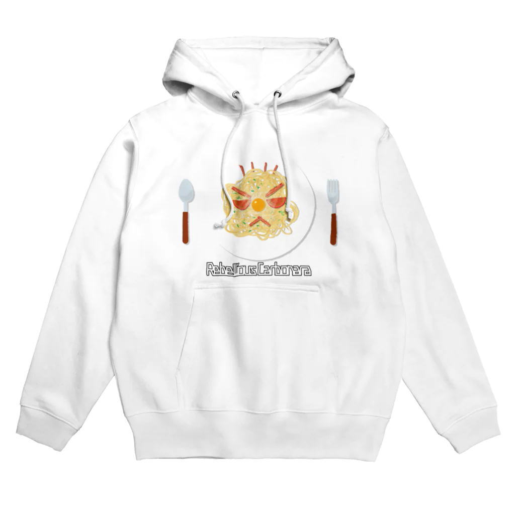 pacific-okadaのカルボナーラの反抗期 Hoodie