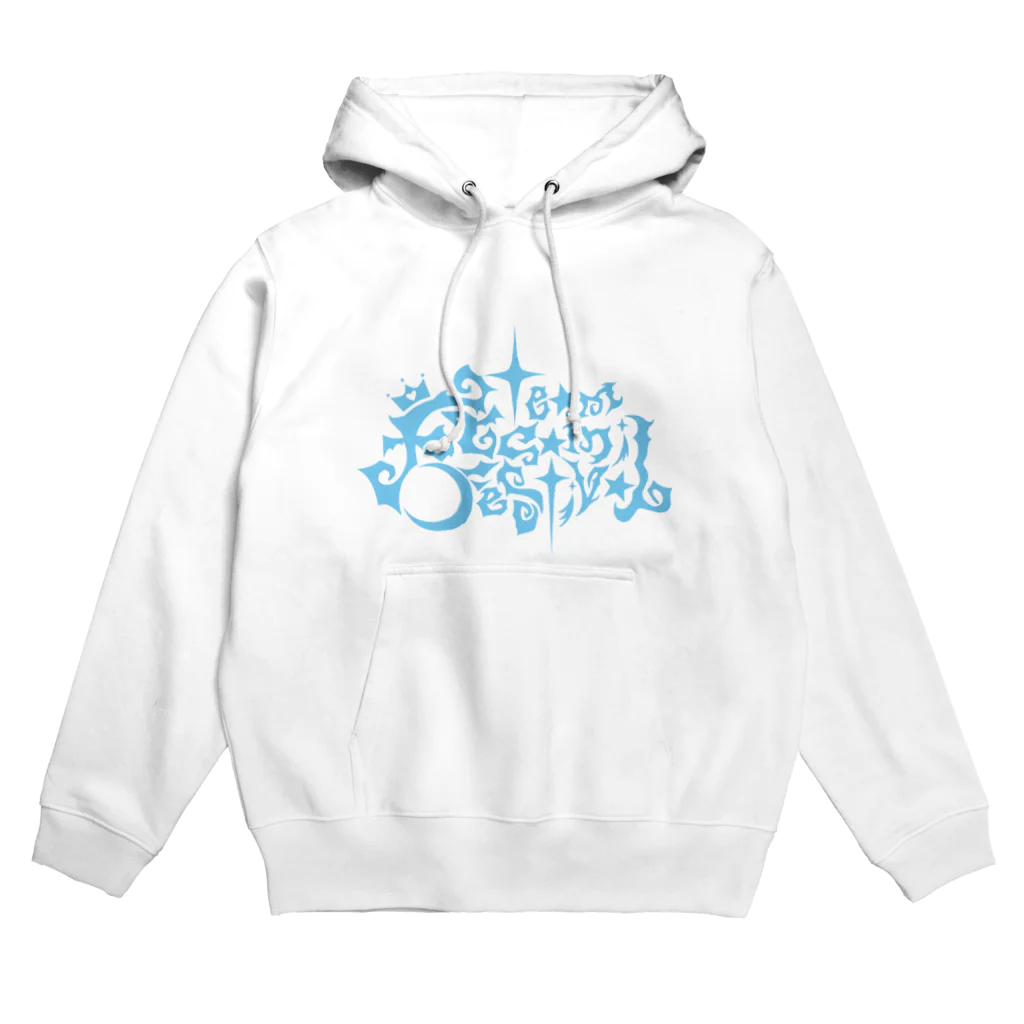 Asamiフェスグッズ WEB STOREのパーカー2019水色 Hoodie