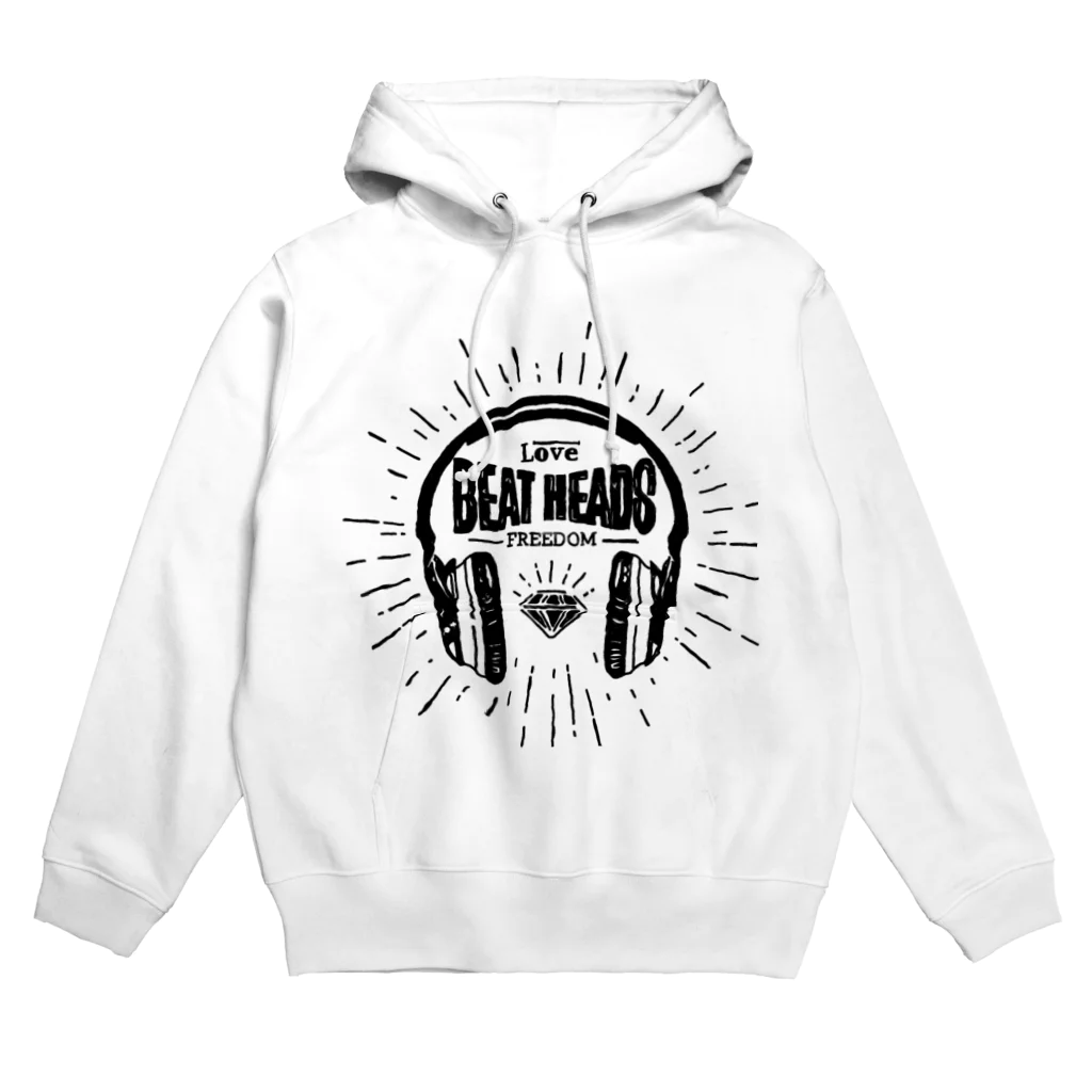 小西 健太郎のBEATHEADS black print Hoodie