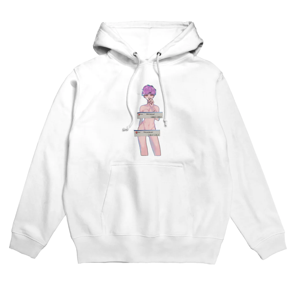 もちゅ／mochu🐰🍼のcigarette girl hoodie Hoodie