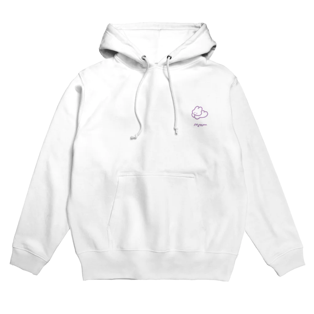 みずしままゆこのムーンなうさちゃん Hoodie