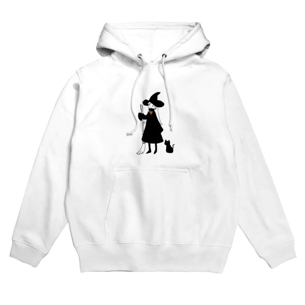 つみれの袖長まじょこ Hoodie